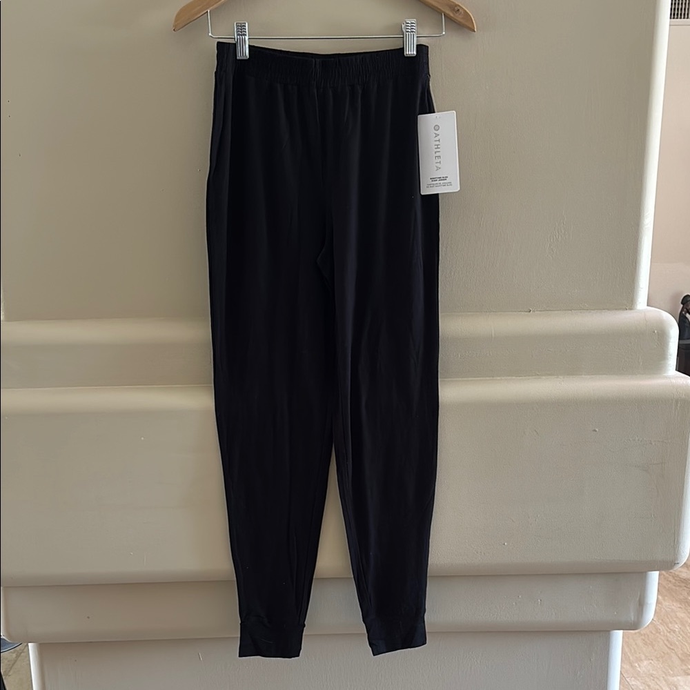 Athleta Nighttime Bliss Sleep Joggers. Black. XXS. NWT.